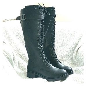 NWT Torrid Wide calf combat boot